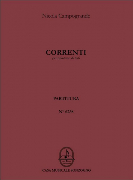 Correnti für Flöte, Oboe Klarinette, Horn und Fagott