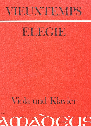 Elegie op.30 für Viola und Klavier