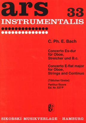 Konzert Es-Dur für Oboe und Streicher