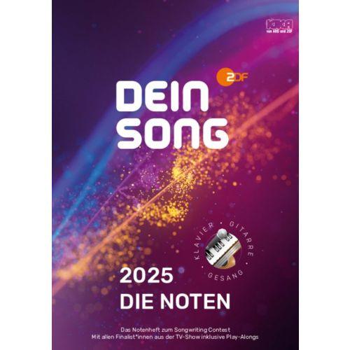 Songbook Dein Song 2025 - Die Noten