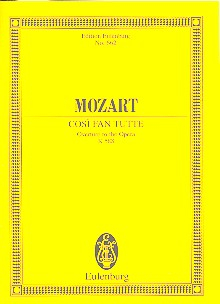 Studienpartitur Cosi fan tutte KV 588 - Ouvertüre - Antiquariat