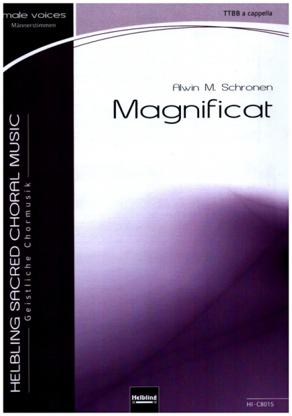 Magnificat für Männerchor (TTBB) a cappella