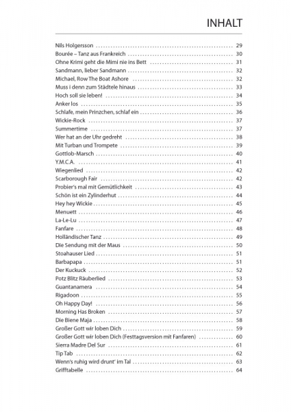 Spielband für Trompete Trompetenfuchs Spielbuch