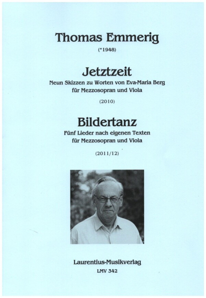 Jetztzeit / Bildertanz für Mezzosporan und Viola