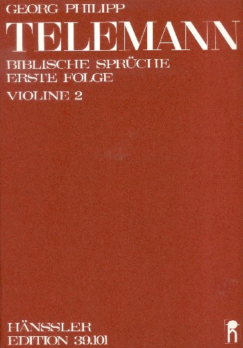 Biblische Sprüche Band 1 für gem Chor und Orgel (Instrumente ad lib)