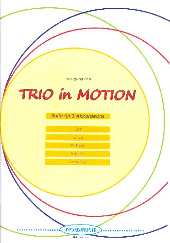 Trio in Motion für 3 Akkordeons