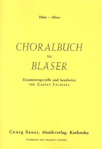 Choralbuch für Bläser