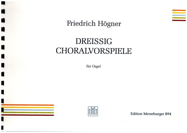 30 Choralvorspiele für Orgel
