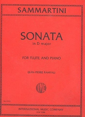 Sonata G major for flute and piano