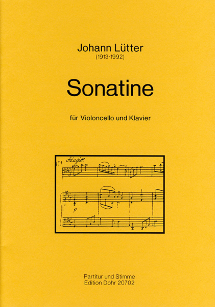 Sonatine für Violoncello und Klavier