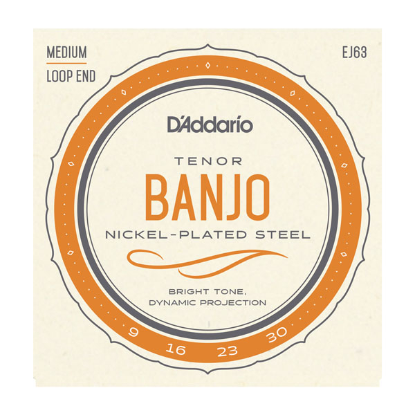 Saitensatz D´Addario EJ63 Tenor Banjo
