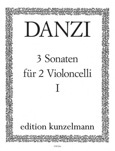 3 Sonaten op.1,1 für 2 Violoncelli