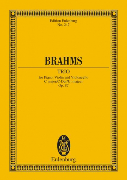 Studienpartitur Trio 2 C-Dur op 87 - Antiquariat