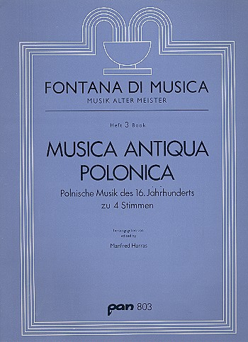 Musica antiqua polonica für 4 Blockflöten / 4 Instrumente