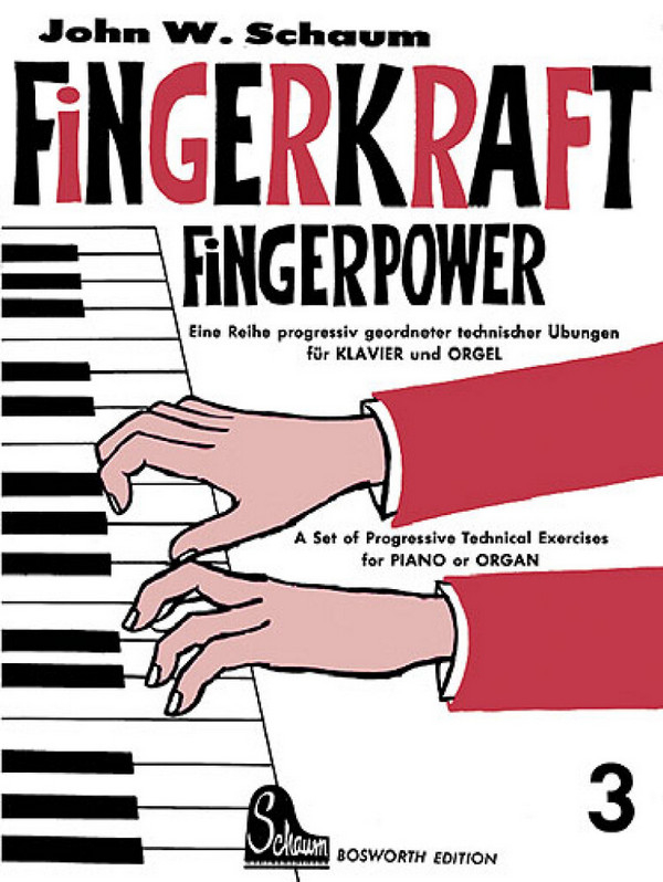Bosworth Chor-Edition Etüden Für Klavier Fingerkraft 3