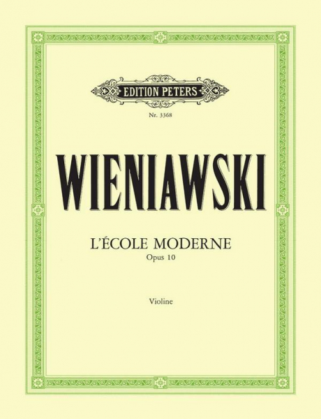 L&#039;école moderne op.10 für Violine