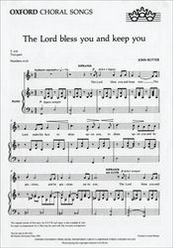The Lord bless you and keep you for female chorus and piano