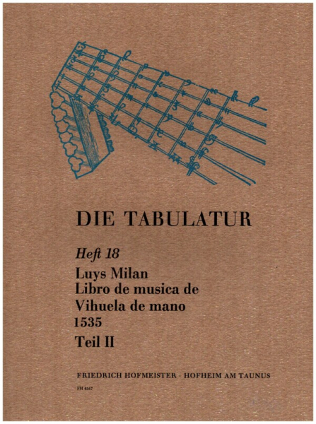 Libro de musica de vihuela de mano 1535 Teil 2 Fantasien 14-22 für Laute