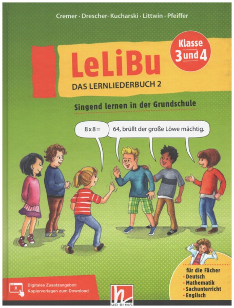 LeLiBu Klasse 3/4 Lernliederbuch Band 2