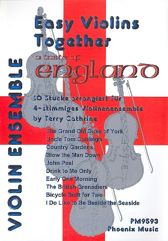 A Taste of England für 4 Violinen ( Ensemble)