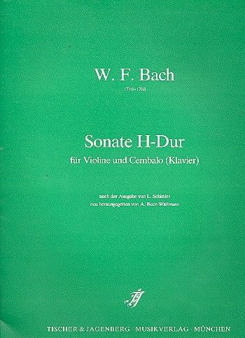 Sonate H-Dur für Violine und Cembalo (Klavier)