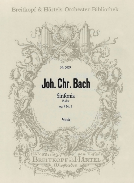 Sinfonia B-Dur op.9,3 für Orchester