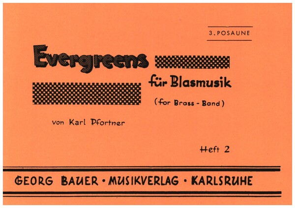 Evergreens Band 2 für Blasorchester
