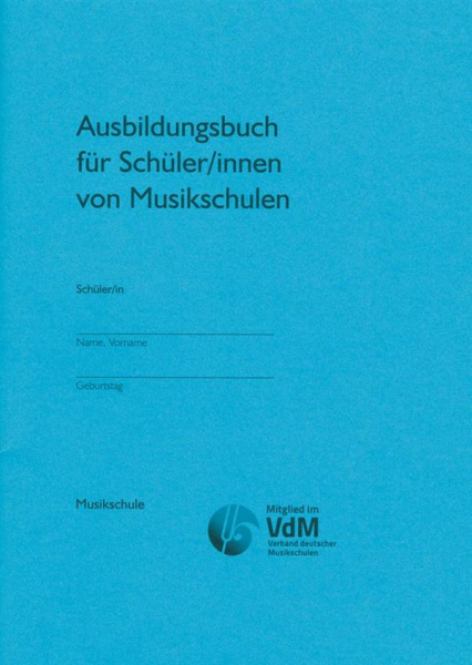 Ausbildungsbuch für Schüler in Musikschulen