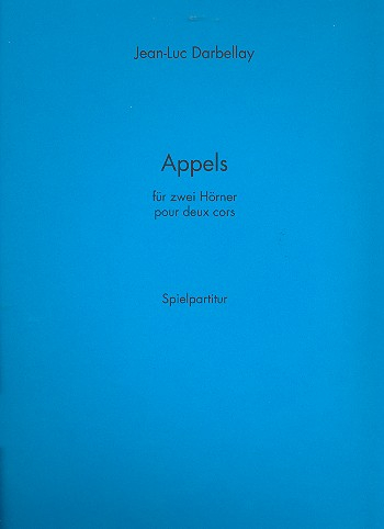Appels für 2 Hörner Partitur