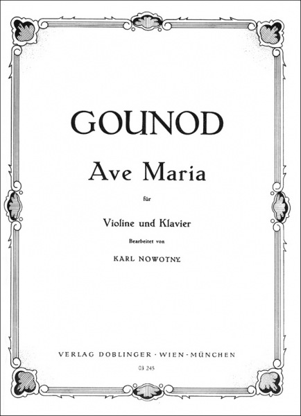 Ave Maria für Violine und Klavier