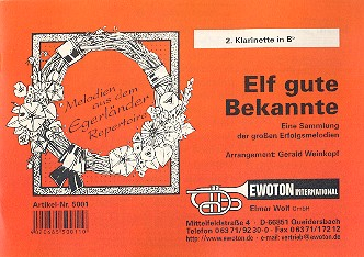 Mosch Welterfolge Band 6 - 11 gute Bekannte: für Blasorchester