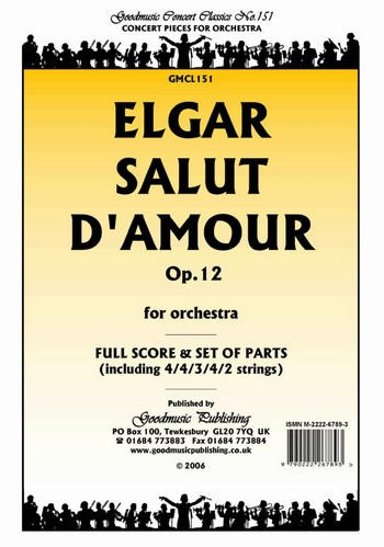 Salut d&#039;amour op.12 for orchestra