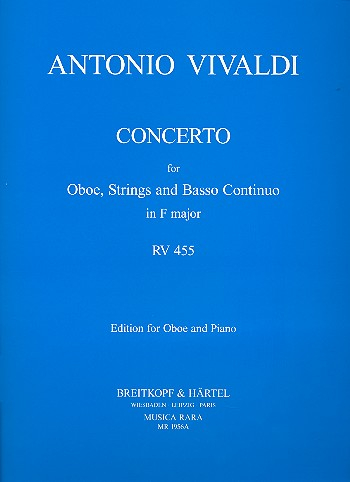 Concerto in F Major RV455 (P306) for oboe, strings and Bc