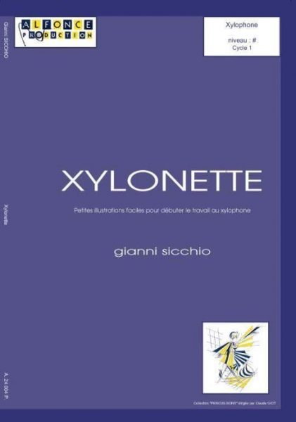 Xylonette pour xylophone