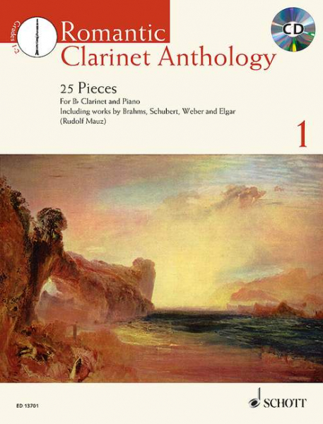 Spielband für Klarinette Romantic Clarinet Anthology Vol.1