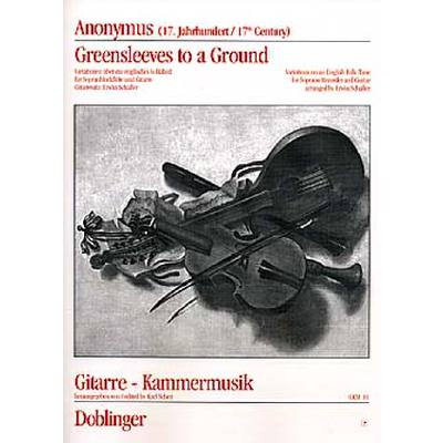 Spielstück Greensleeves to a ground