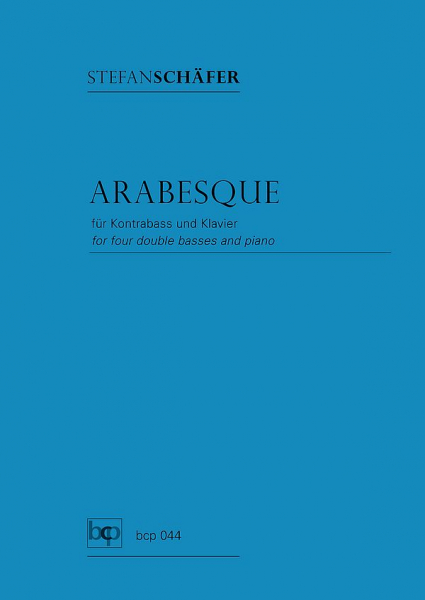 Arabesque für Kontrabass und Klavier