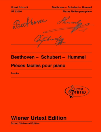 Klavierstücke Beethoven Schubert Hummel