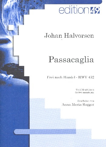 Passacaglia nach Händel HWV432 für 2 Mandolinen