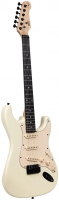 Vorschau: E-Gitarre Vorschau: E-Gitarre Henry's Jr Bird II ST1-NJR Dove - White