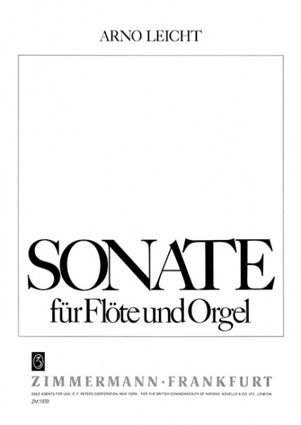 Sonate für Flöte und Orgel