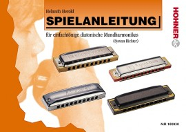 Schule für Mundharmonika Spielanleitung für einfachtönige diatonische Mundharmonikas