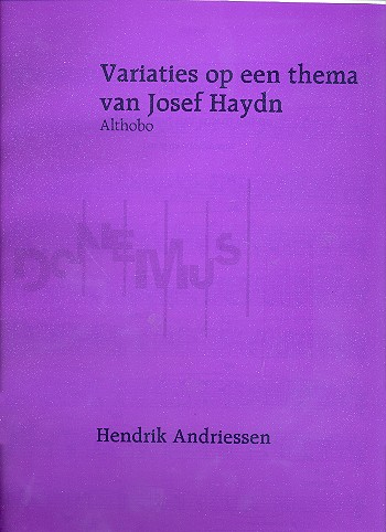 Variations on a Theme by Josef Haydn for cor anglais and piano