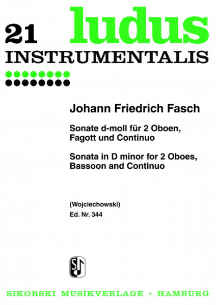 Sonate d-Moll für 2 Oboen, Fagott und Bc