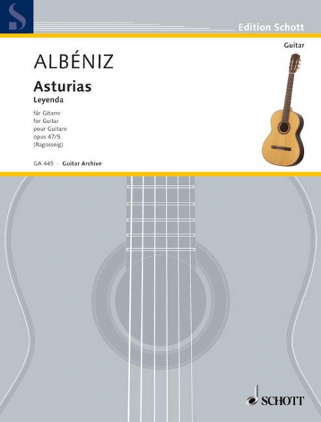 Asturias für Gitarre