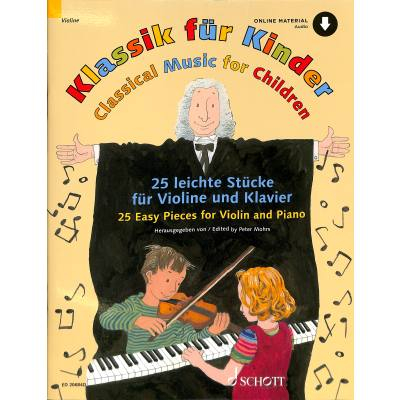 Sammelband für Violine Klassik für Kinder