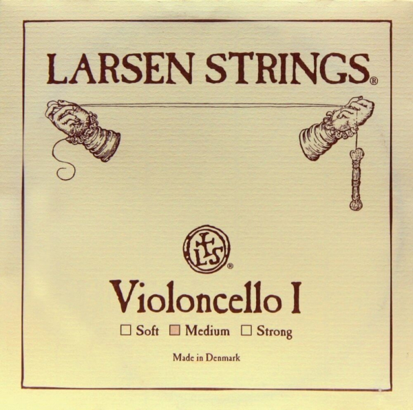 4/4 Cellosaite Einzeln Larsen Strings A Strong