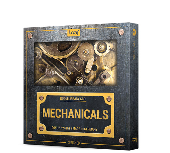 Sound Library (Download) Boom Mechanicals Designed