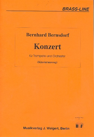 Konzert für Trompete und Orchester für Trompete und Klavier