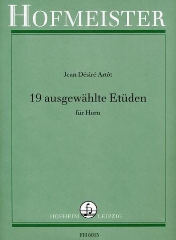 19 ausgewählte Etüden für Horn